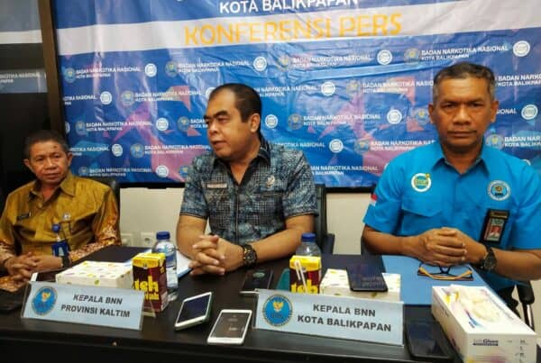 BNNK Balikpapan - Gagalkan Peredaran Narkoba 2000 gram ke salah satu kabupaten di kaltim