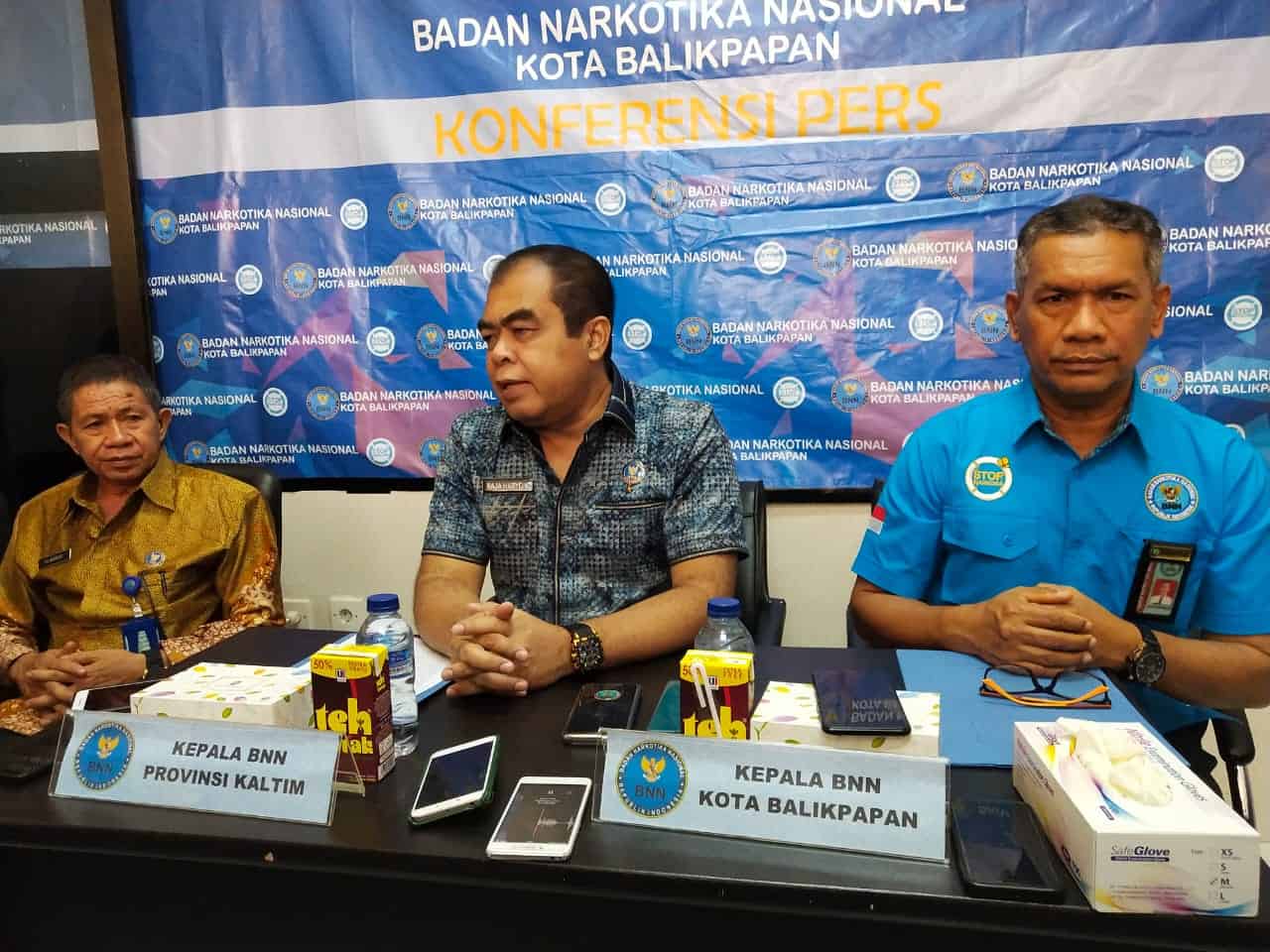 BNNK Balikpapan - Gagalkan Peredaran Narkoba 2000 gram ke salah satu kabupaten di kaltim
