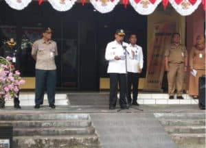 BNNK Balikpapan - Menindaklanjuti Instruksi Presiden Nomor 6 Tahun 2018, Kantor Dinas Sosial Kota Balikpapan  menggelar apel rencana aksi nasional pencegahan dan pemberantasan penyalahgunaan dan peredaran gelap narkotika dan prekursor narkotika.