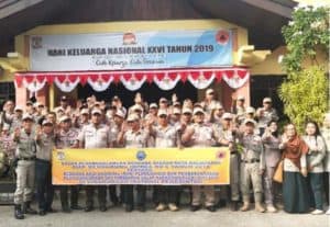 BNNK Balikpapan - Menindaklanjuti Instruksi Presiden Nomor 6 Tahun 2018, Kantor Dinas Sosial Kota Balikpapan  menggelar apel rencana aksi nasional pencegahan dan pemberantasan penyalahgunaan dan peredaran gelap narkotika dan prekursor narkotika.