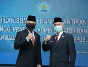 BNNP Kalimantan Timur - BNNP Kaltim Ganti Nahkoda Dari Brigjen.Pol.Raja Hariyono, Ke Brigjen.Pol. Iman Sumantri .