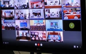 BNNP Kalimantan Timur - Melalui Video Conference Drs. Fatkhur Rahman SH., M.M selaku Dir Wastahti Deputi Pemberantasan BNN memberikan arahan dalam langkah-langkah penanganan dan pencegahan Covid -19 bagi tahanan di masing masing BNNP .