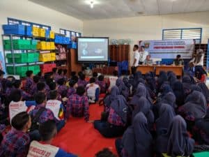 BNNK Samarinda - Milenial Sehat Tanpa Narkoba Menuju Indonesia Emas' sebagai wujud keprihatinan karena milenial saat ini menjadi sasaran peredaran dan penyalahgunaan narkotika