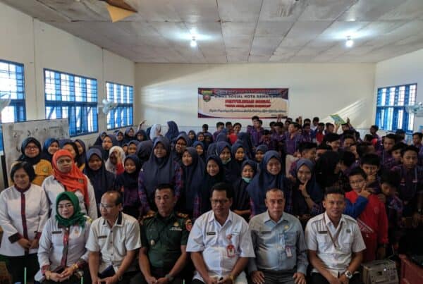 BNNK Samarinda - Milenial Sehat Tanpa Narkoba Menuju Indonesia Emas' sebagai wujud keprihatinan karena milenial saat ini menjadi sasaran peredaran dan penyalahgunaan narkotika