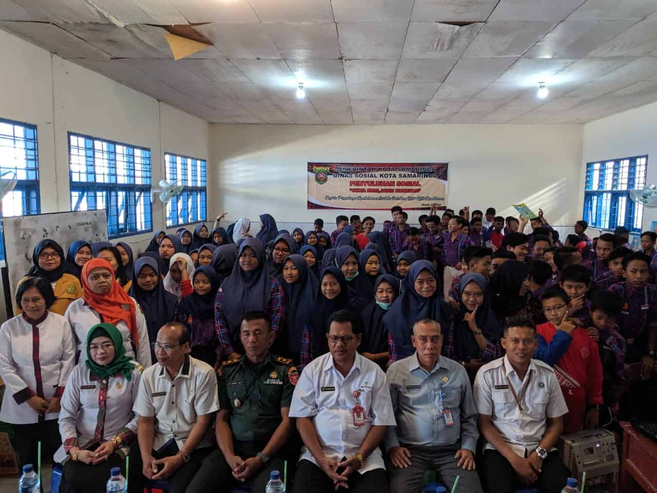 BNNK Samarinda - Milenial Sehat Tanpa Narkoba Menuju Indonesia Emas' sebagai wujud keprihatinan karena milenial saat ini menjadi sasaran peredaran dan penyalahgunaan narkotika