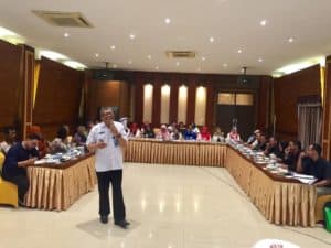 Ka.BNNK Samarinda - Pembangunan Sarana prasarana Kelurahan dan Pemberdayaan Masyarakat di Kelurahan serta kiat-kiat meyongsong Ibu Kota Negara di Kalimantan Timur terkait dangan permasalahan narkoba dan Pembangunan SDM .