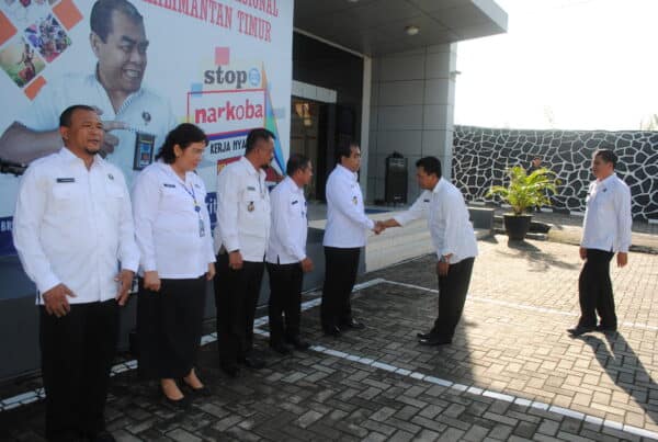 BNNP  -  Halal Bihalal Keluarga Besar BNNP Kalimantan Timur “ Janganlah Kalian Saling Memutuskan Hubungan, Jangan Saling Membelakangi, Jangan Saling Bermusuhan, Jangan Saling Hasud.