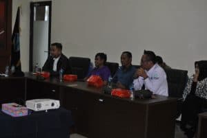 BNNP  Kaltim  -  Anggota DPRD Kutai Timur  Herlang   Melakukan  Audiensi  Kekantor BNNP Kalimantan Timur.