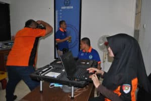 BNNP kaltim - Lakukan Perekaman data dan identifikasi Terhadap 18 tahanan BNNP Kaltim & 2 orang tahanan BNNK Samarinda.