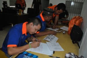 BNNP kaltim - Lakukan Perekaman data dan identifikasi Terhadap 18 tahanan BNNP Kaltim & 2 orang tahanan BNNK Samarinda.