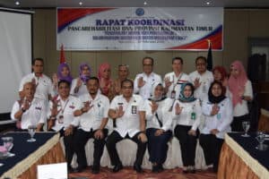 BNNP Kaltim - Rapat koordinasi Pascarehabilitasi pengenalan Layanan agen pemulihan Dalam Program Intervensi Berbasis Masyarakat