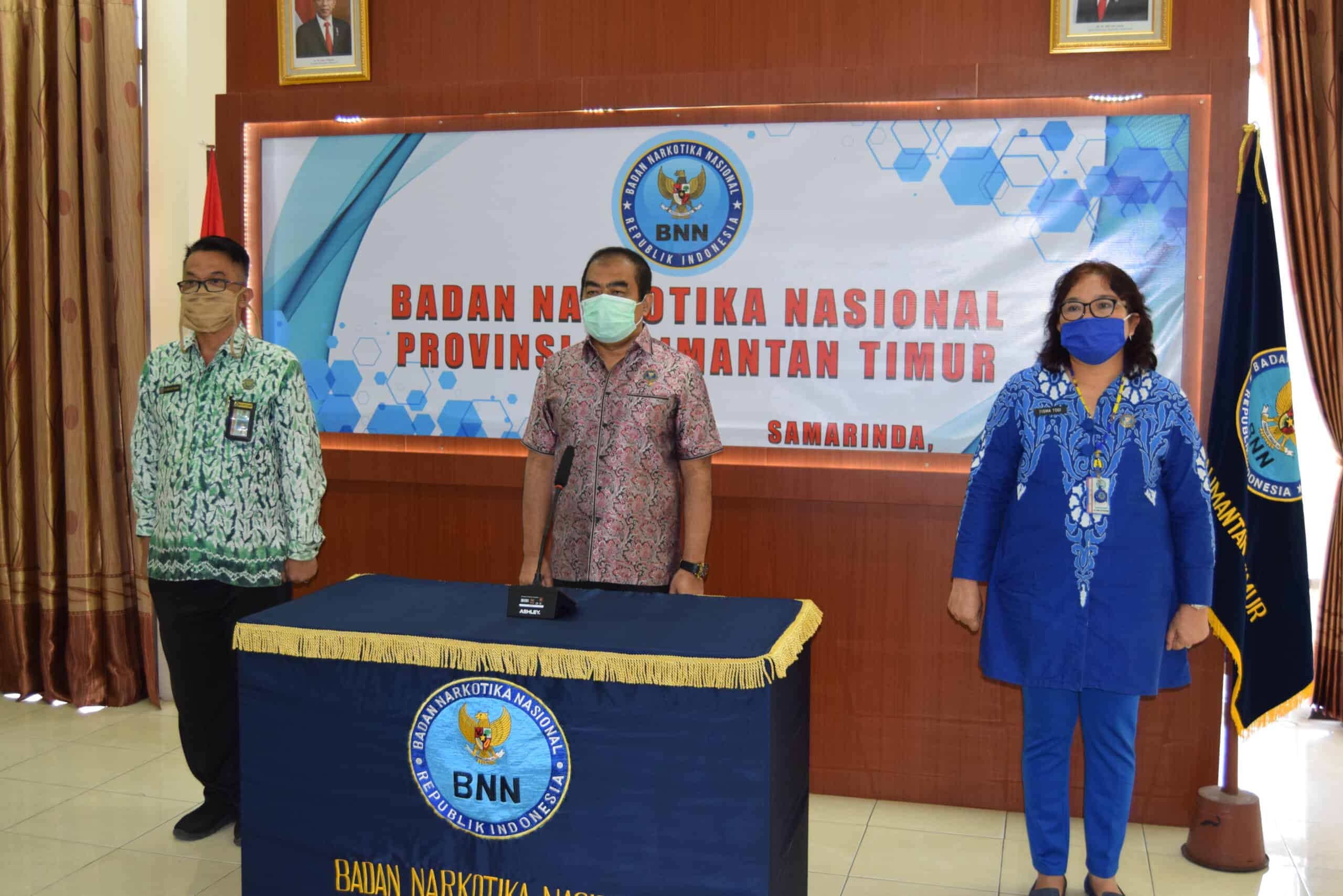 BNNP Kalimantan Timur - BNNP Kaltim Ganti Nahkoda Dari Brigjen.Pol.Raja Hariyono, Ke Brigjen.Pol. Iman Sumantri .