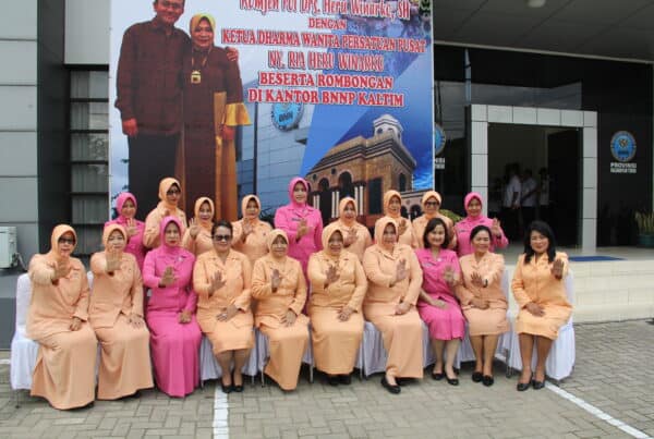 Tatap Muka Dalam Rangka Kunjungan Kerja Ketua DWP BNN RI Ke BNNP Kaltim
