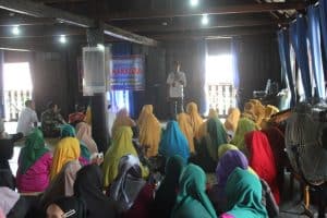 BNNK -  Sosialisasi P4GN BNN Kota Samarinda di Kelurahan Tenun dalam rangka Pra-HANI 2019.