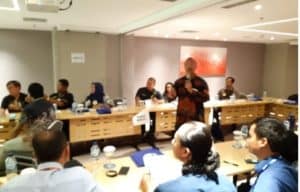 BNNM Balikpapan - sosialisasi untuk pengembangan kapasitas Pencegahan Pemberantasan Penyalahgunaan dan Peredaran Gelap Narkoba (P4GN) di lingkungan swasta di wilayah Kota Balikpapan, Kamis 26 september 2019.