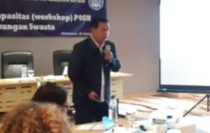 BNNM Balikpapan - sosialisasi untuk pengembangan kapasitas Pencegahan Pemberantasan Penyalahgunaan dan Peredaran Gelap Narkoba (P4GN) di lingkungan swasta di wilayah Kota Balikpapan, Kamis 26 september 2019.