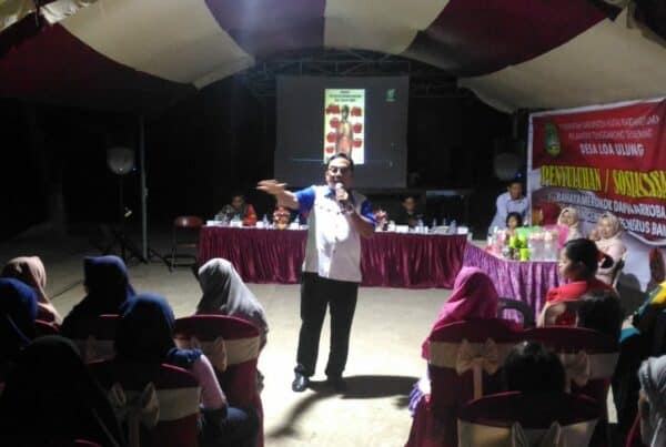 BNK Kutai Kartanegara - Awasi dan jaga keluarga kita, terutama anak-anak dari bahaya narkoba, karena peredaran narkoba menyasar ke semua lapisan masyarakat dan tingkatan usia.