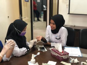 BNNP Kalimantan Timur - Di tengah pandemic Virus corona atau Covid 19, BNN Kota Samarinda memberikan atensi lebih Terhadap Kesehatan Pegawainya.