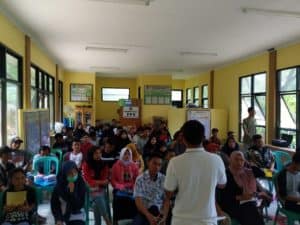 BNNP Kaltim - Warga Masyarakat Mugirejo sepakat Mencegah serta menekan maraknya peredaran serta pemakai  narkoba di Kelurahan Mugirejo  Kecamatan Sungai  Pinang