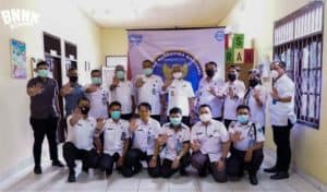 BNNP Kalimantan Timur - BNN Kota Bontang, walau keterbatasan personil tetap memberikan pelayanan terbaik kepada masyarakat