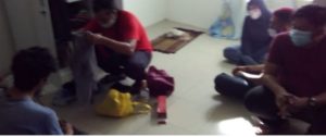 BNNP Kaltim - Dua Orang Yang Diduga Pengedar Narkoba Jenis Tembako Sintetis Gorila Dan Satu Orang Saksi, Diamankan Tim Gabungan BNNK Balikpanan Dan Tim Penindakan Dan Penyidikan KPPBC Balikpapan Dan Kanwil Bea Cukai Kalimantan Bagian Timur