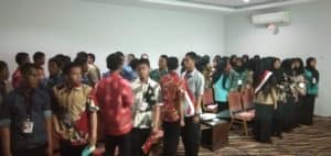 BNNK Bontang _ Kasi P2M Sofiansyah,SH   dan anggota Bidang Pemberantasan BNNK Kota Bontang mengingatkan Para Anggota paskibraka Kota Bontang  jangan sampai terlibat dalam peredaran dan penyalahgunaan narkoba dan obat-obatan terlarang.