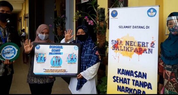 BNNP Kaltim - Sasar Kalangan pelajar ditiap sekolah, Berikan advokasi pembangunan berwawasan anti narkoba di lingkungan pendidikan .