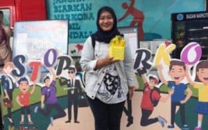 BNNP Kaltim - “ Sosialisasi kepada masyarakat seputar pencegahan, pemberantasan, penyalahgunaan dan peredaran gelap narkotika (P4GN) di Acara Car Free Day Di Gor Sempaja Samarinda