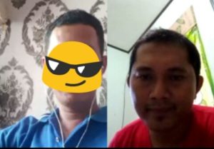 BNNP Kalimantan Timur - Dengan menggunakan pendampingan melalui video call via whatsAap dalam rangka work from home (wfh) kepada Agen Pemulihan Hery Prasitya melaksanakan pemantauan ke-3 terhadap 3 (tiga) orang klien berinisial FH, RD Dan ZQ