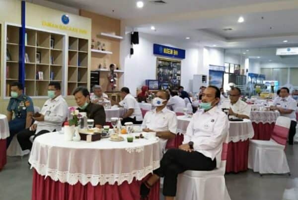 BNNP Kaltim - BNN RI Gandeng Institusi Lain Guna mengoptimalisasikan Pelaksanaan TAT Dan Efektifitas Pelayanan Konsultasi Hukum, Dalam coffee morning .