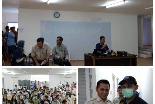 BNNK  - Sosialisasi dan tes urin di lingkungan kerja PT. Kutai Refinery Nusantara
