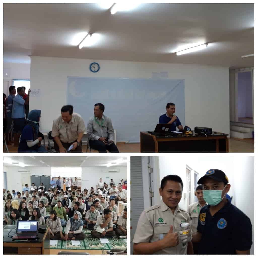 BNNK - Sosialisasi dan tes urin di lingkungan kerja PT. Kutai Refinery Nusantara BNNK - Sosialisasi dan tes urin di lingkungan kerja PT. Kutai Refinery Nusantara