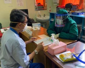 BNNP Kaltim - Pemeriksaan Urine Pasangan Calon Pemilihan Bupati dan Wakil Bupati Kutai Timur Tahun 2020.