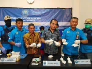 BNNK Balikpapan - Gagalkan Peredaran Narkoba 2000 gram ke salah satu kabupaten di kaltim