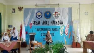 BNNK Balikpapan - Debat Satgas Delima Bersinar Akbid Borneo Medistra Balikpapan, yang digelar Sabtu 19 Oktober 2019. Bertajuk