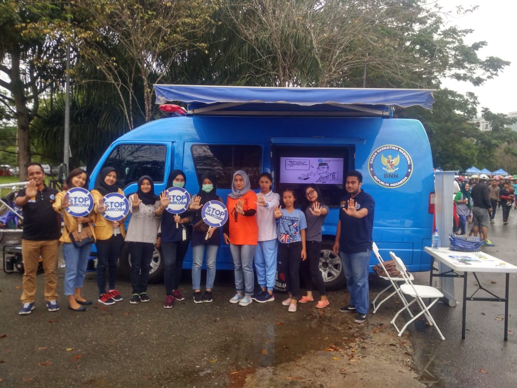 BNNK – Implementasi Inpres no 6 Tahun 2018 tentang rencana aksi bersama P4GN melakukan Sosialisasi secara berkala .