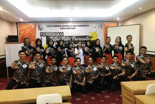 BNNK Bontang - Penyuluhan Bagi Finalis Putra Putri Pariwisata Kota Bontang 2019