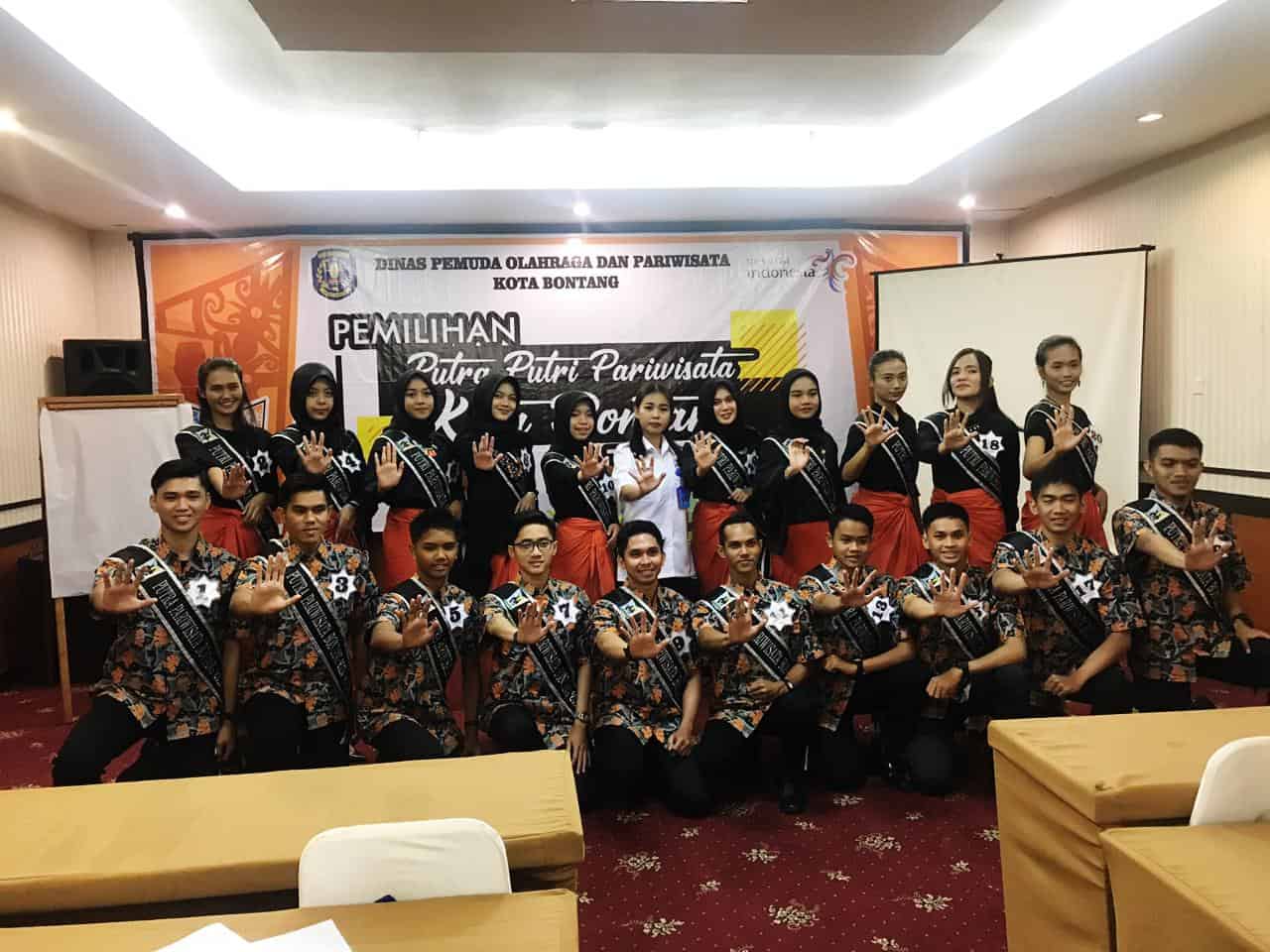 BNNK Bontang - Penyuluhan Bagi Finalis Putra Putri Pariwisata Kota Bontang 2019