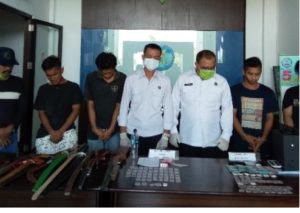 BNNP Kalimantan Timur - Virus Corona tak membuat takut para Pelaku kejahatan Narkoba terbukti pelaku kejahatan nampaknya tidak takut atau mungkin merasa kenal dengan virus Corona