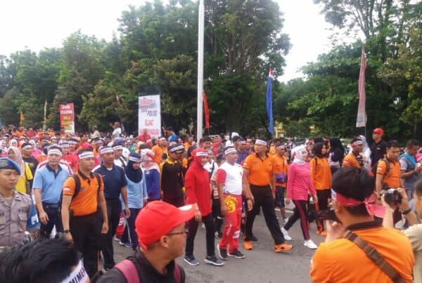 BNNK Balikpapan Polda Kalimantan Timur  Akan Melaksanakan  HUT  Bhayangkara Yang Ke 73   BNNK Balikpapan Menggelar Pra HANI 2019 Dengan Menggelar Acara Jalan Santai Bersama .