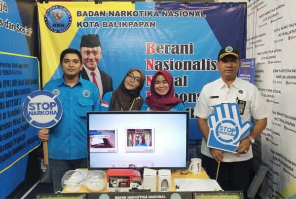 BNNK – Implementasi INPRES 06 Tahun 2018 Tentang RAN P4GN, Diarena Balikpapan Fair.
