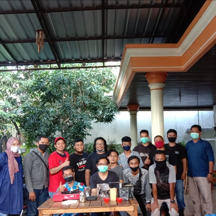 BNNP Kaltim - Klien Diajarin Buat Usaha KOPI Gandeng Kopi Serindit .