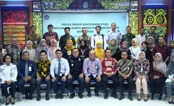 BNNP Kaltim -Terima piagam penghargaan Masuk dalam urutan ketiga satker dengan transaksi terbesar dalam penggunaan kartu kredit pemerintah.
