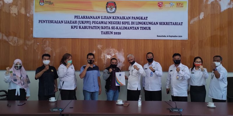 BNNP Kaltim - Komitmen KPU Daerah Dalam Memberantas Peredaran Gelap Narkoba .