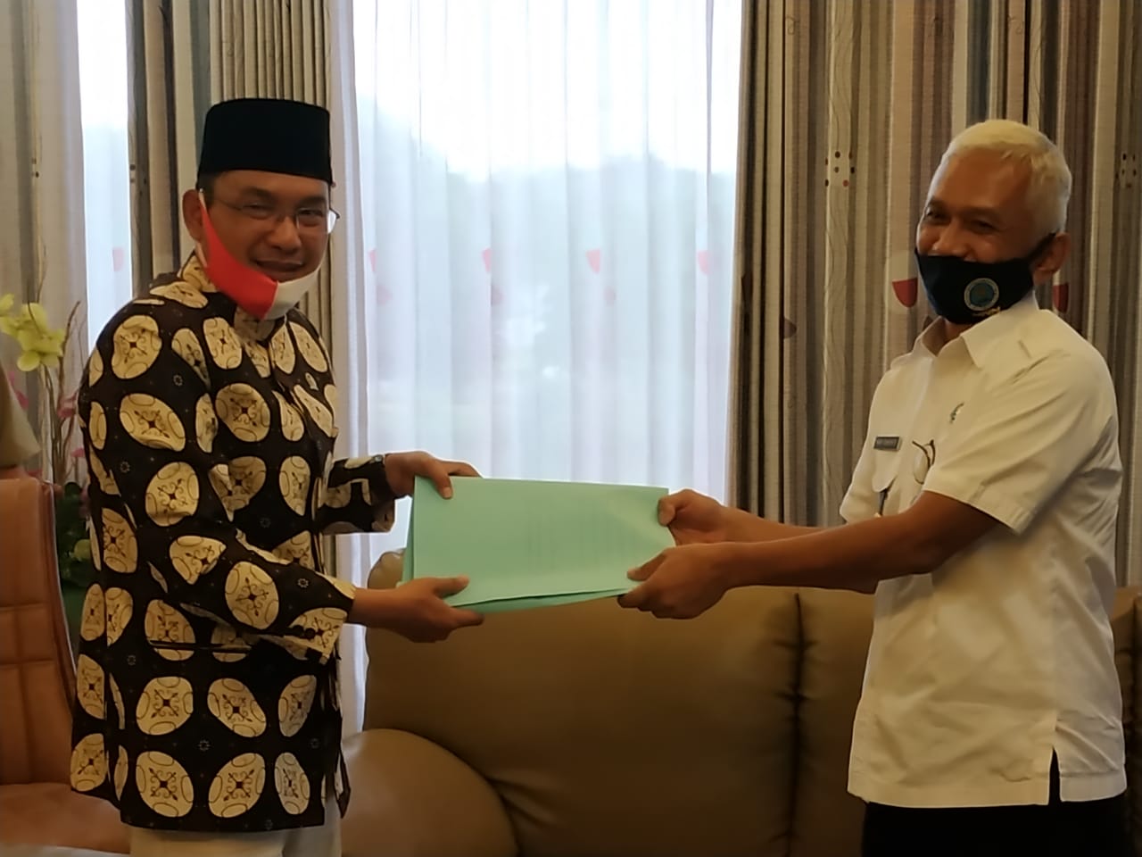Kalimantan Timur - Ka.BNNP Kaltim Iman Sumantri Sambangin DPRD Kutai Kartanegara