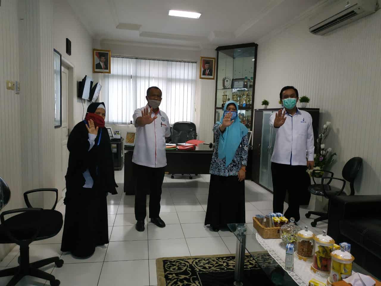 BNNP Kaltim - Lakukan koordinasi dengan Leb Balai POM Samarinda Terkait koordinasi pembentukan leb di BNNP Kaltim Dan rencana Perjanjian Kerjasama .