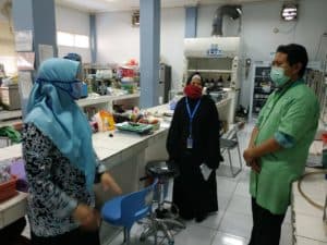 BNNP Kaltim - Lakukan koordinasi dengan Leb Balai POM Samarinda Terkait koordinasi pembentukan leb di BNNP Kaltim Dan rencana Perjanjian Kerjasama .