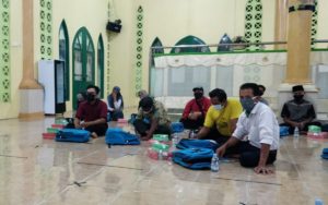 BNNP Kaltim - Menggandeng Masjid Baitul Maghfirah, Kelurahan Lempake, Kecamatan Samarinda Utara, Menggelar Sosialisasi Bahaya Penyalahgunaan Narkoba