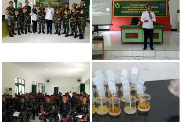 BNNK – Kegiatan Sosialisasi P4GN di lingkungan Batalyon Zipur Ananta Dharma Kodam IV Mulawarman Balikpapan .