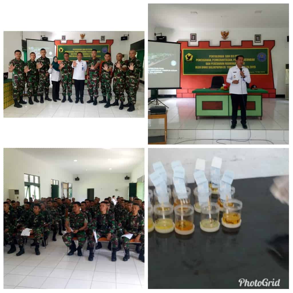 BNNK – Kegiatan Sosialisasi P4GN di lingkungan Batalyon Zipur Ananta Dharma Kodam IV Mulawarman Balikpapan . BNNK – Kegiatan Sosialisasi P4GN di lingkungan Batalyon Zipur Ananta Dharma Kodam IV Mulawarman Balikpapan .